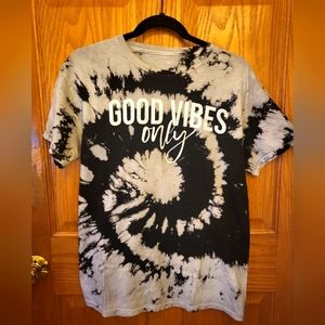 Good Vibes Only Tie Dye Tee
